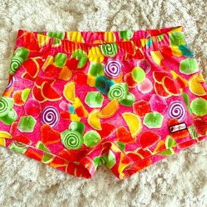 Crazy Pants Candy Crush Shorts YL